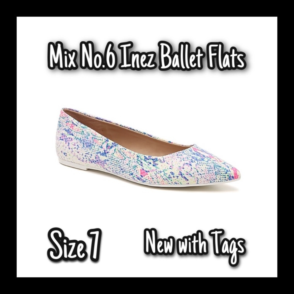 Women’s Ballet Flats Size 7 NWT Mix No.6 Inez
